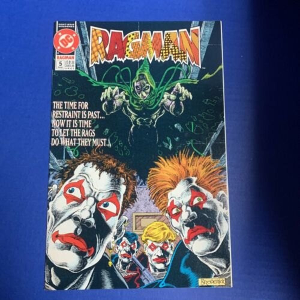 RAGMAN #5 FEB 1992 DC COMIC BOOKS
